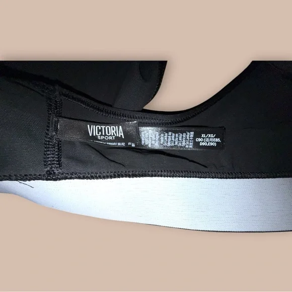 Victoria Sport Racerback Sports Bra Set of 2 Pink Black XL - Picture 7 of 7